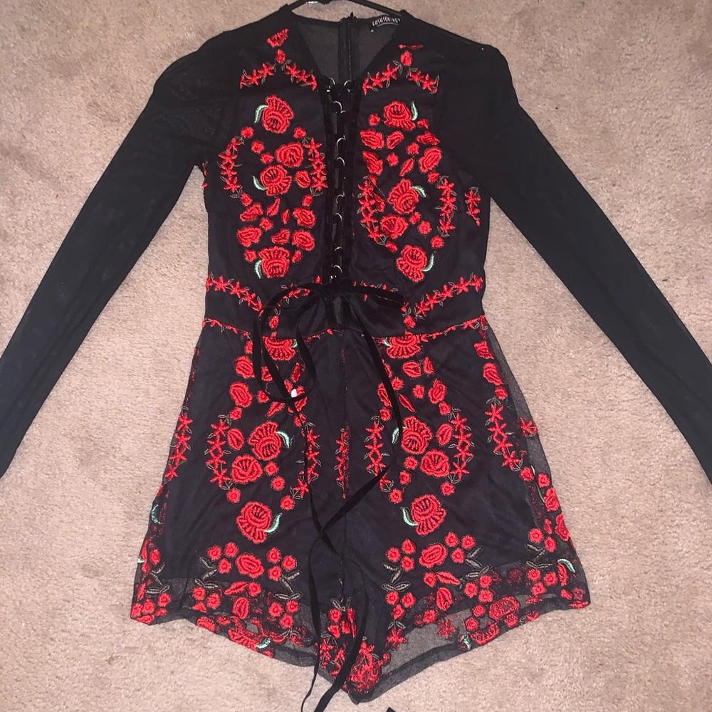 Rose romper 🌹